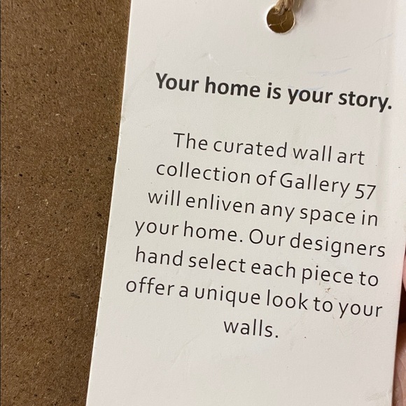 Heron Art Print in Bamboo Frame - Picture 4 of 4